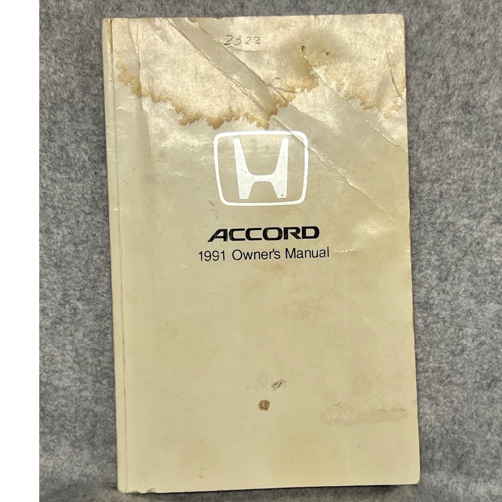 1991‎ Honda Accord Owners Manual DX LX EX SE Original Factory OEM 91 Sedan Coupe